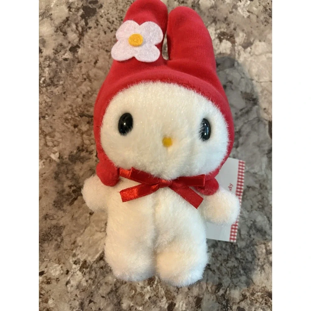 Vintage 1997‎ Rare Sanrio My Melody Cute Plushie White Rabbit 7